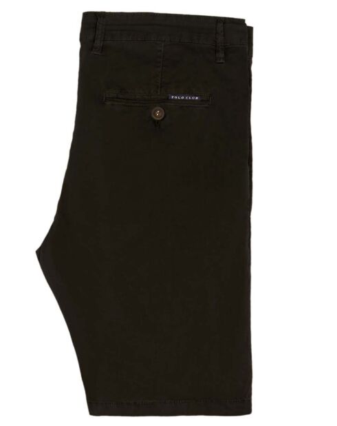 Short Relax Garment Dyed noir
