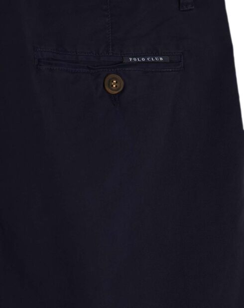 Short Relax Garment Dyed noir