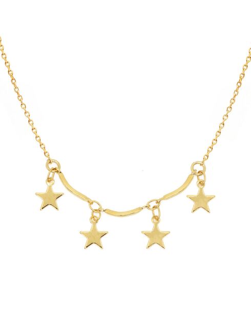 Collier Sherazade en laiton doré
