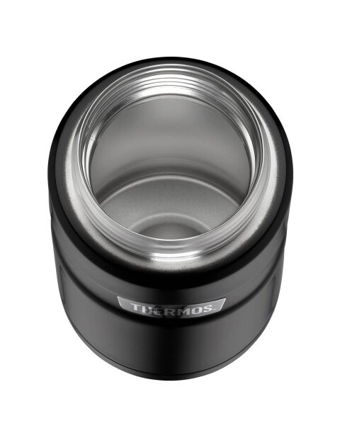 King XL zwarte voedselhouder - 71 cl