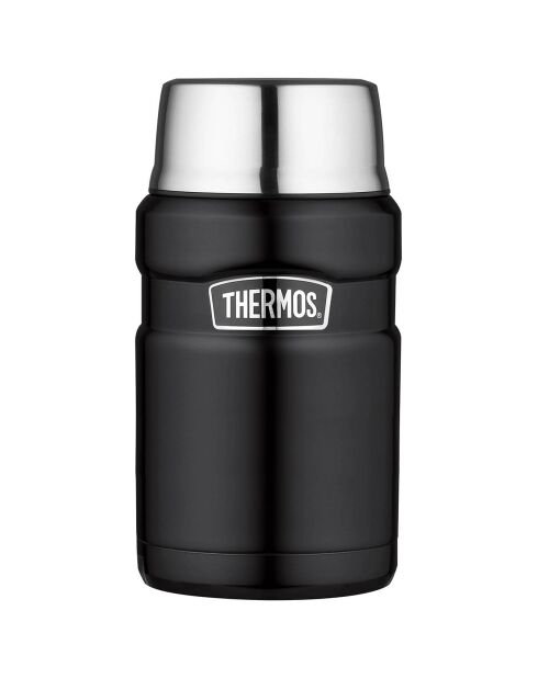 King XL zwarte voedselhouder - 71 cl