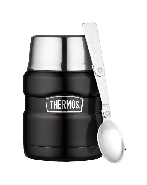 Porte-aliments King noir - 47 cl