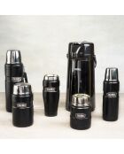 King isolierte schwarze Flasche - 1,2 l