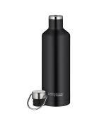 Bouteille isotherme Traveler noire - 50 cl