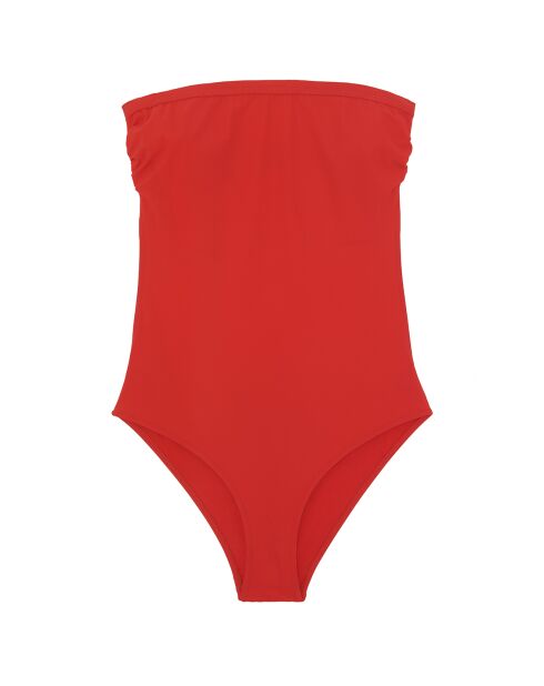 Maillot de Bain 1 pièce Achile corail