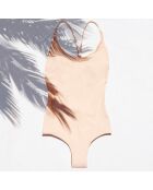 Maillot de Bain 1 pièce Danielle rose clair