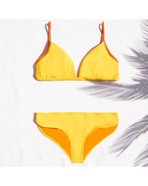 Maillot de Bain 2 pièces Gabrielle jaune
