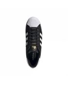 Baskets en Cuir Superstar noir/blanc