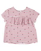 T-Shirt Garance en Coton rouge