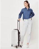 Popsicle Medium Stay koffer met 4 wielen 69 cm transparant