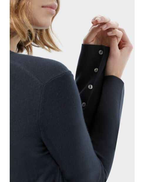 Pull Suzanne marine foncé