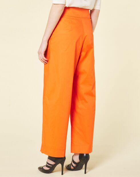 Pantalon Noémie orange