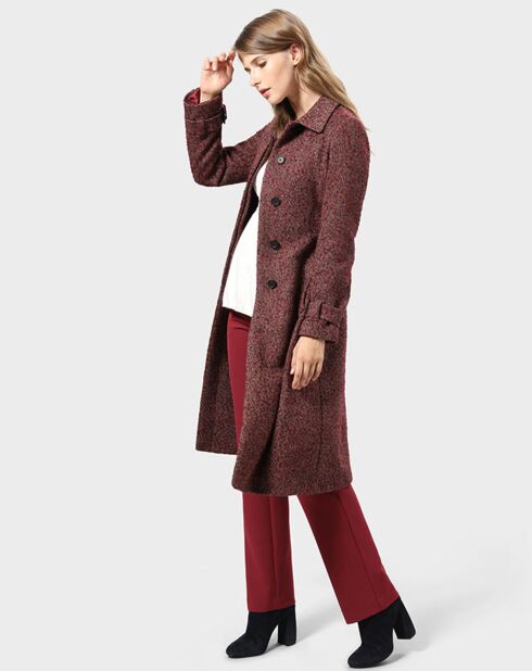 Pantalon Flore bordeaux