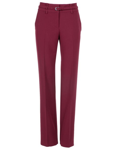 Pantalon Flore bordeaux