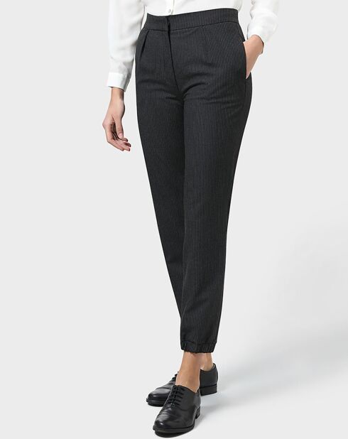 Pantalon Sophie gris anthracite