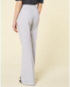 Pantalon Clara gris bleu