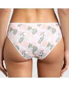 Culotte Generous en Coton bio blanc/rose/vert