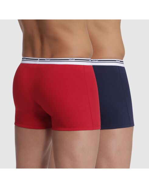 2 Boxers Classic Colors denim/rouge