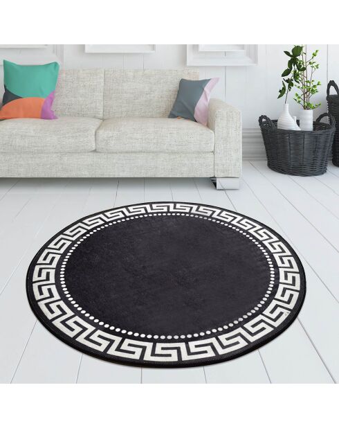 Tapis rond Antik multicolore