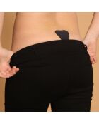 String Adhésif  motif dentelle noir