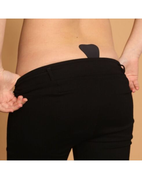 String Adhésif motif dentelle noir