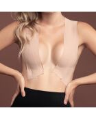 Rouleau Adhésif 5m & 6 Cache-Tétons satinés beiges