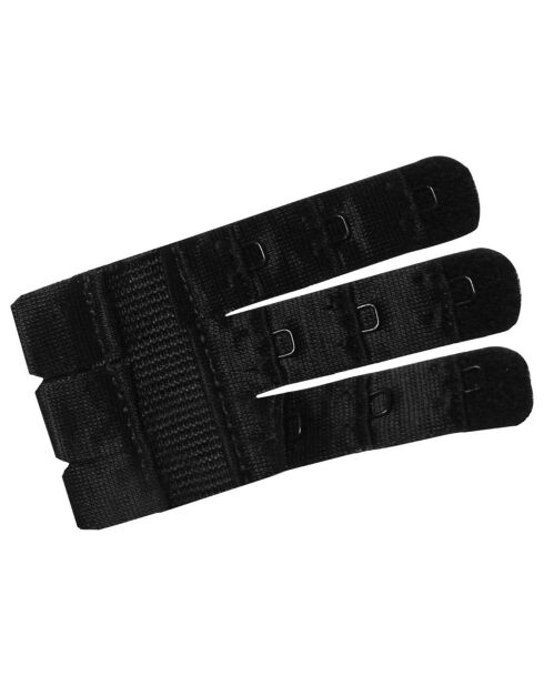 3 extensores de sujetador para espalda, 3 ganchos, beige/negro/blanco