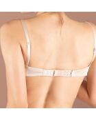 3 extensores de sujetador para espalda, 3 ganchos, beige/negro/blanco