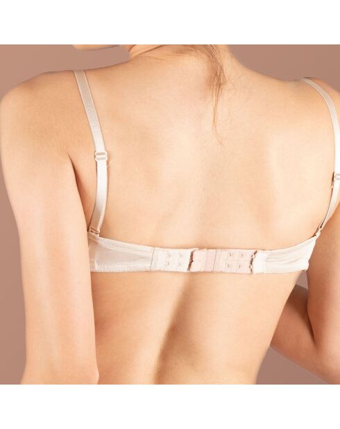 3 extensores de sujetador para espalda, 3 ganchos, beige/negro/blanco