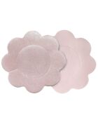 Rollo adhesivo para levantamiento de senos de 3 m y 6 fundas de satén beige para pezones