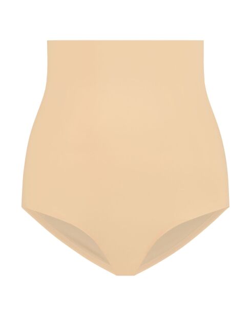 Culotte taille haute invisible beige