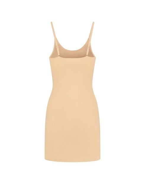 Onzichtbare beige onderjurk