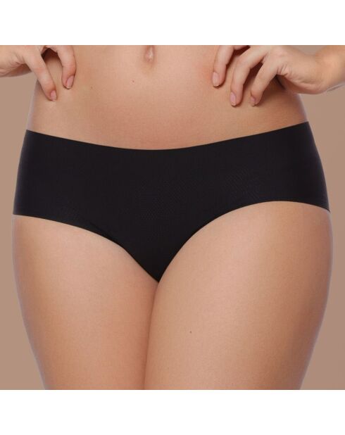 Culotte rembourrée taille basse noire