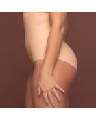 Culotte sculptante taille haute beige