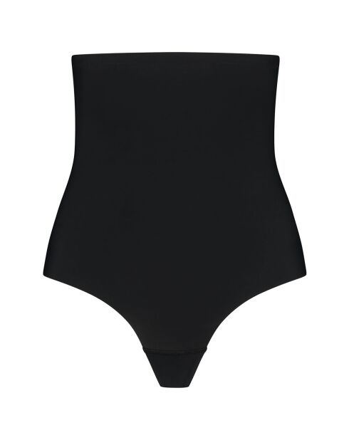 String sculptant taille haute noir