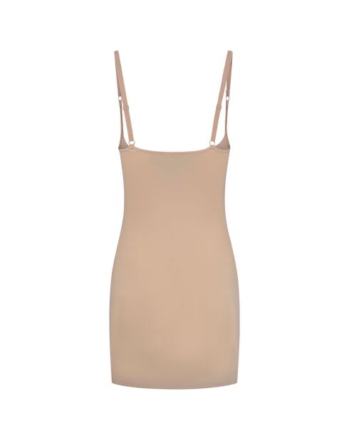 Sous-Robe sculptante ouverture buste beige