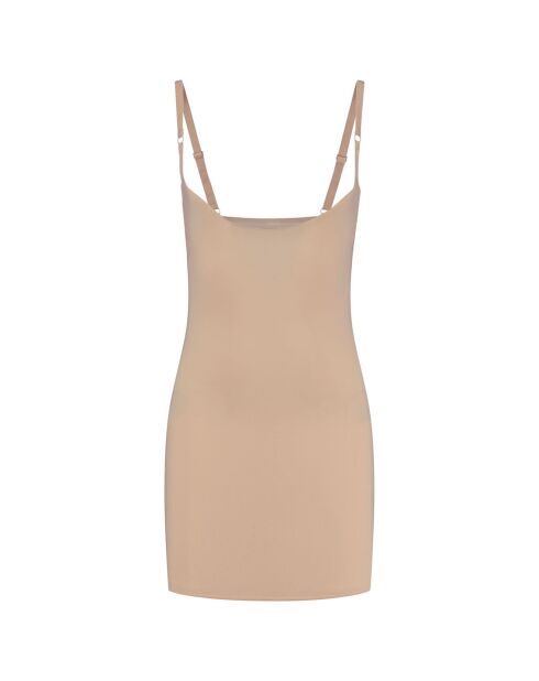 Sous-Robe sculptante ouverture buste beige