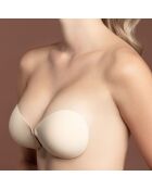 Reggiseno beige invisibile