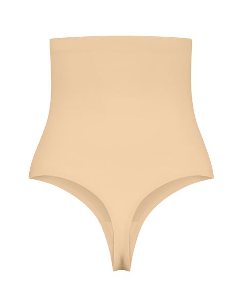 String taille haute invisible beige