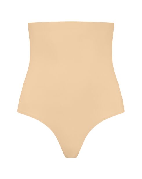 String taille haute invisible beige
