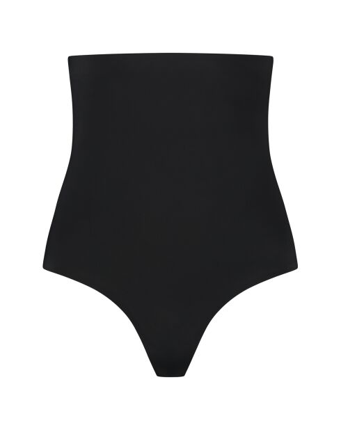 String taille haute invisible noir