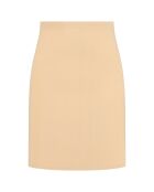 Jupe invisible beige