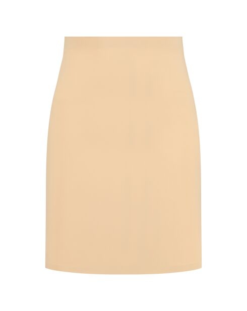 Jupe invisible beige