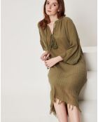 Robe Savina kaki