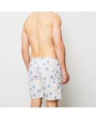 Short de bain Zephir gris/bleu