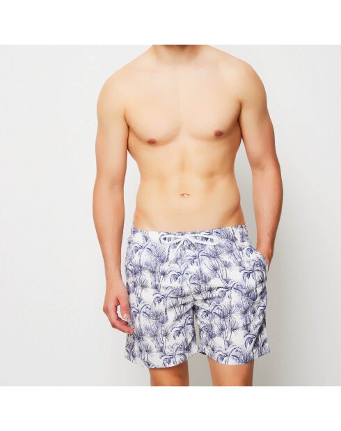 Wit/blauwe Phoenix zwemshort