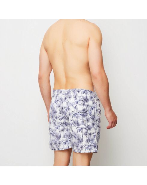 Wit/blauwe Phoenix zwemshort