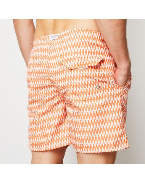 Pantalones cortos de baño Highs naranja/blanco