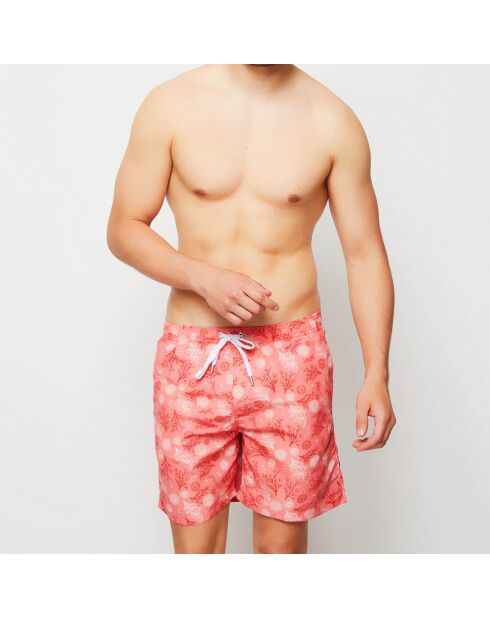 Bañador tuba rojo/blanco