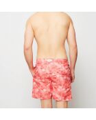 Short de bain Tuba rouge/blanc